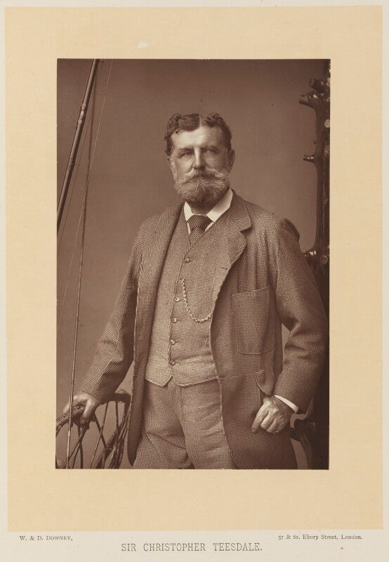 Sir christopher charles teesdale npg ax15917