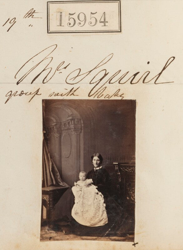 Mrs squirl and unknown baby npg ax63884