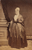 Mary Tatum Whitall in Quaker dress NPG Ax160493