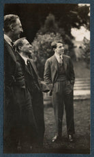 Philip Edward Morrell; Walter de la Mare; Colin de la Mare NPG Ax142515