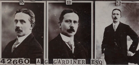 Alfred George Gardiner NPG Ax136956