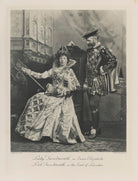 Fanny Octavia Louisa (née Spencer-Churchill), Lady Tweedmouth as Queen Elizabeth I; Edward Marjoribanks, 2nd Baron Tweedmouth as the Earl of Leicester NPG Ax41257