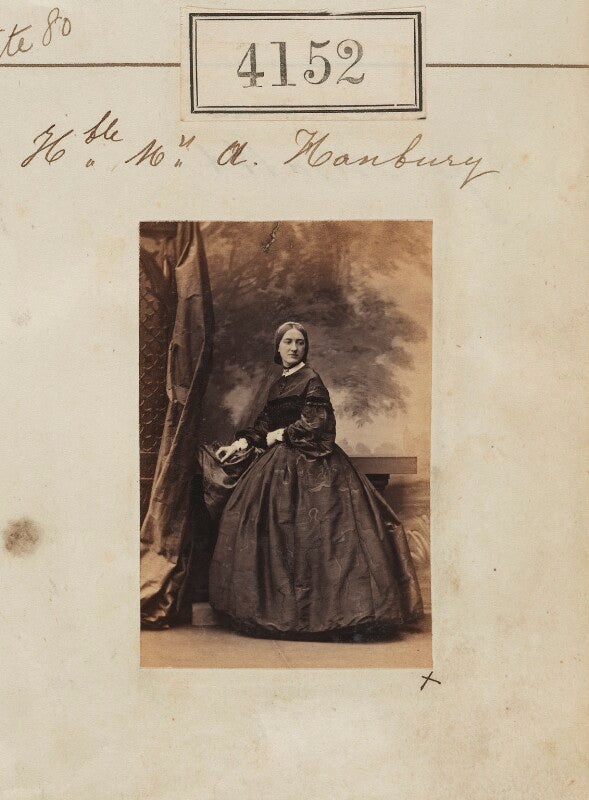 Mary ward bateman hanbury (née davenport) npg ax54167