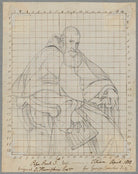 Pope Paul III (Alessandro Farnese) NPG D17423