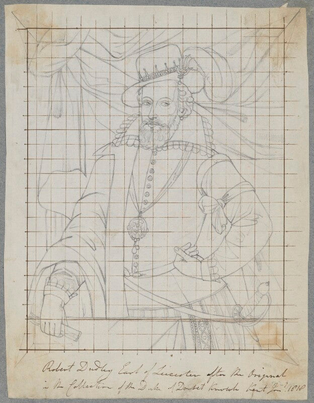 Robert dudley, 1st earl of leicester npg d17117