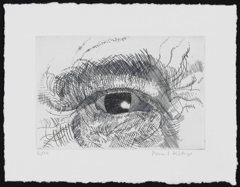 Engraving of an eye npg d49610