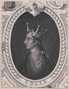 Called Edgar or Eadgar NPG D9369