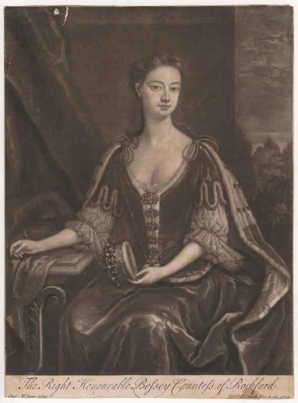 Bessey nassau van zuylestein (née savage), countess of rochford npg d4085