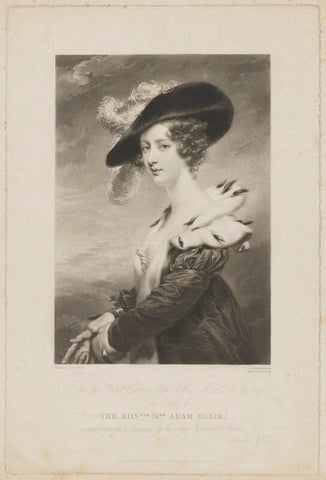 Georgiana (Howard), Lady Dover NPG D35378