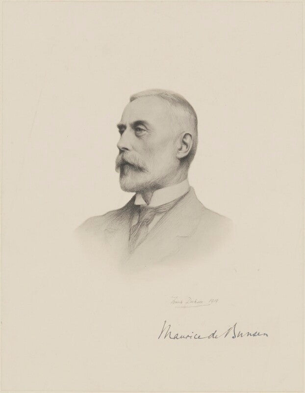 Sir maurice william ernest de bunsen, bt npg d9712