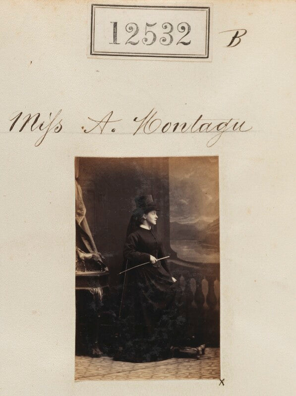 Miss a. montagu npg ax62181
