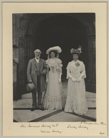 James Joicey, 1st Baron Joicey; Hon. Marguerite de Fontaine Drever Joicey; Marguerite Smyles (née Drever), Lady Joicey NPG x29018