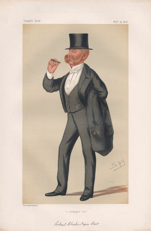 Charles napier sturt ('men of the day. no. 142.') npg d43772