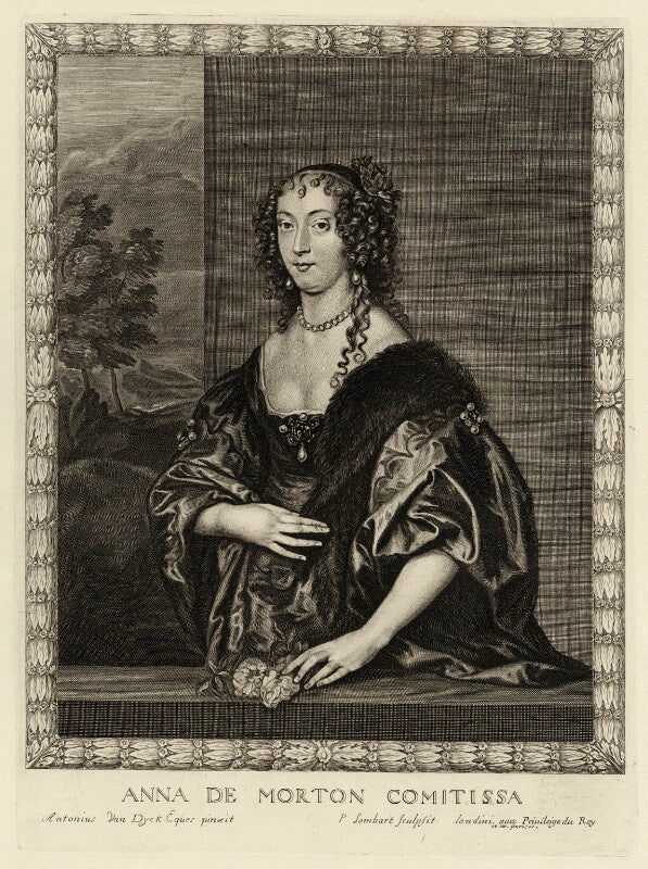 Ann douglas (née villiers), countess of morton npg d28464