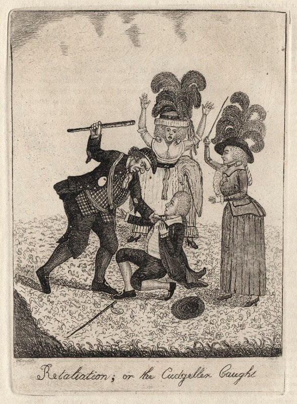 Retaliation; or the cudgeller caught npg d16235