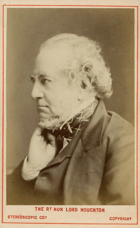 Richard monckton milnes, 1st baron houghton npg ax28452