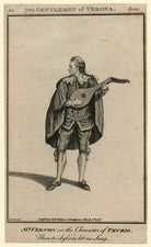 Joseph Vernon as Thurio in 'The Two Gentleman of Verona' NPG D7534