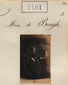 Miss de Burgh NPG Ax57097