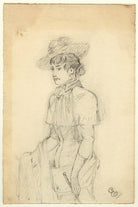 Figure study of an unknown woman NPG D23185