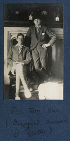 'The two Jews' (Siegfried Sassoon; Mark Gertler) NPG Ax141233