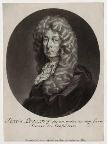 Hiob Ludolf (Job Leutholf) NPG D30778