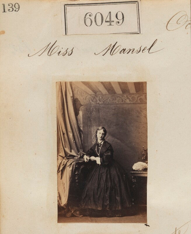 Maria emma (née mansel), lady medlycott npg ax56003