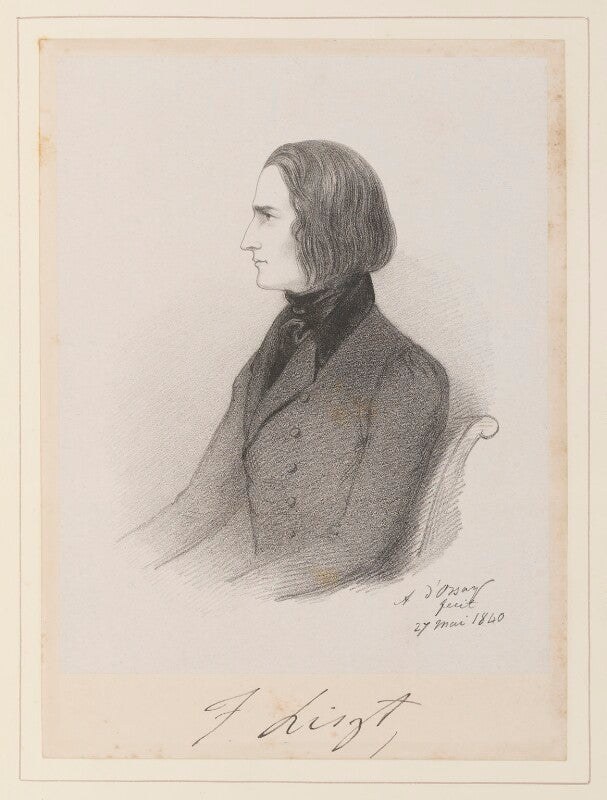 Franz liszt npg d45965