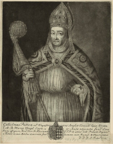 William Waynflete (Patten), Bishop of Winchester NPG D24021