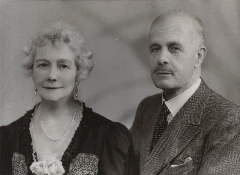12th viscount and viscountess massereene and ferrard npg x84223