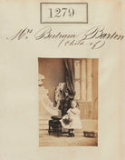 Child of Mrs Bertram of Burton NPG Ax50692