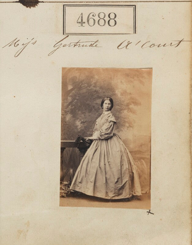 Hon. gertrude anne hamersley (née holmes à court) npg ax54700