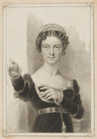 Frances Harriet Kelly as Belvidera in Otway's 'Venice Preserve' NPG D38634