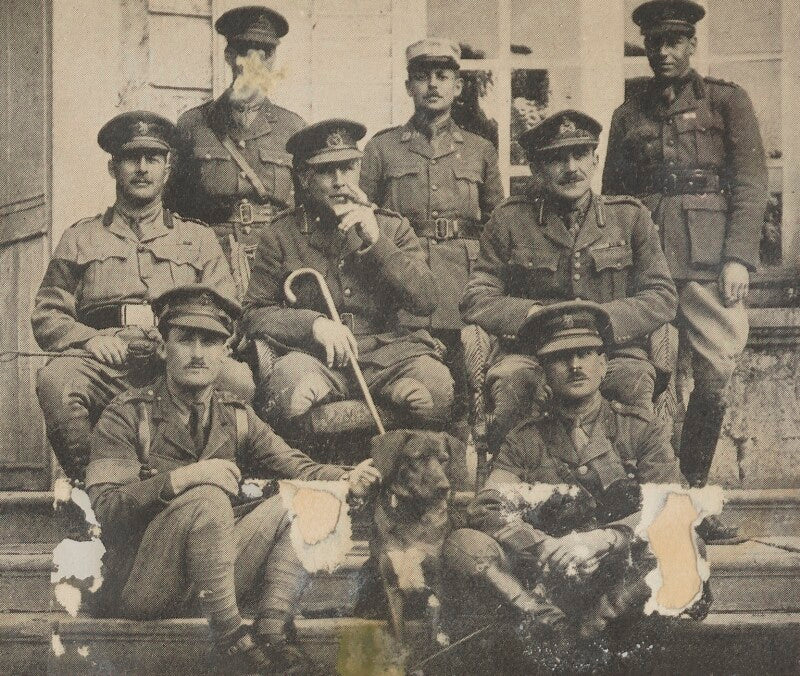 Robert emile frédéric regis d’erlanger and seven unknown men npg ax105839