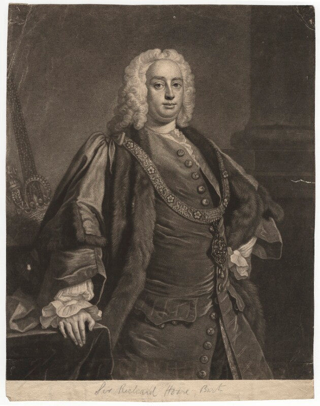 Sir richard hoare npg d3059