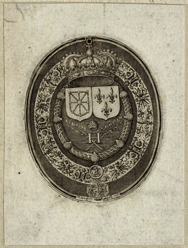 The seal of henry iv, king of france npg d25632