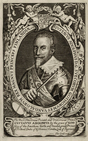 Gustavus Adolphus, King of Sweden NPG D28553