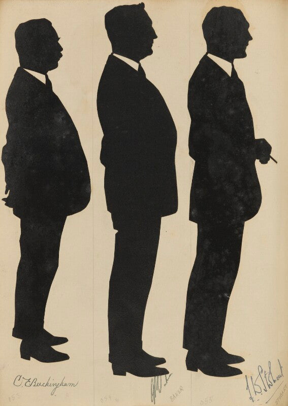 C.e. buckingham; mr baker; j.b. stobart npg d46636