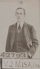 'V.J. Misa', possibly Venture Paul Misa NPG Ax136980