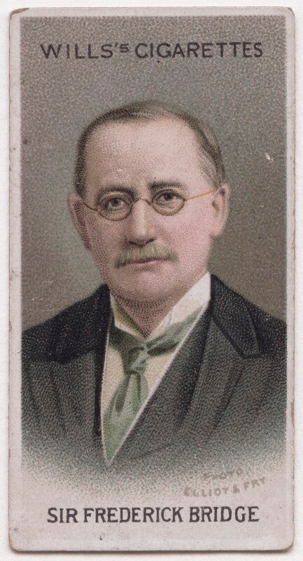 Sir (john) frederick bridge npg x197399