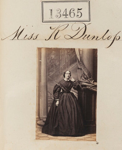 Miss R. Dunlop NPG Ax63098