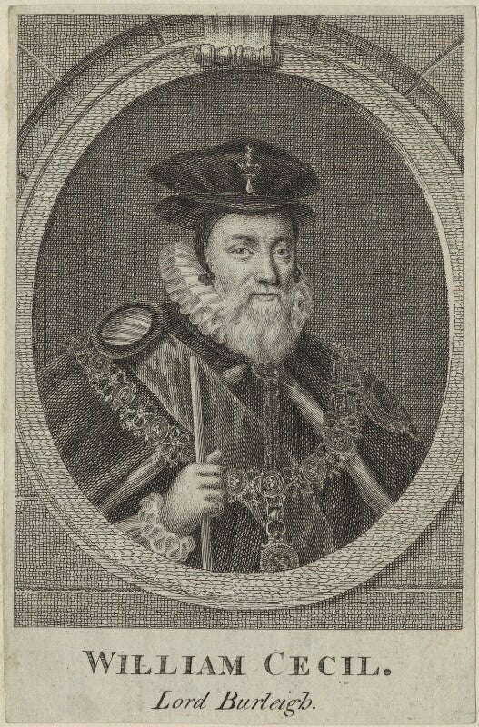 William cecil, 1st baron burghley npg d25106