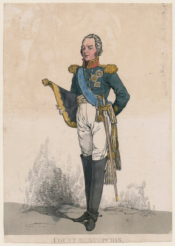 Fyodor vasilyevich, count rostopchin npg d47059