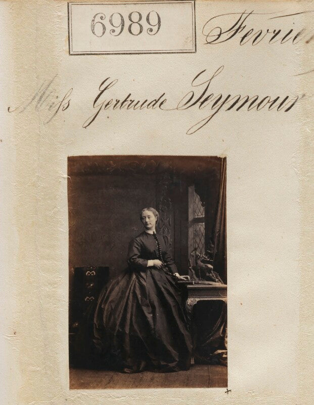 Miss gertrude seymour npg ax56907