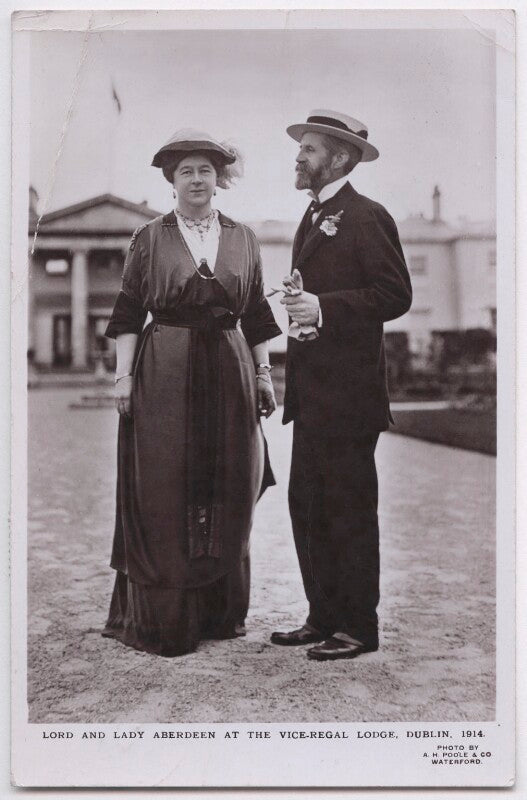 Marchioness and 1st marquess of aberdeen and temair npg x197704