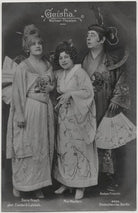 Dora Hrach; Mia Werber and Anton Franck in 'Geisha' NPG x138907