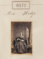 Miss Hodge NPG Ax56121