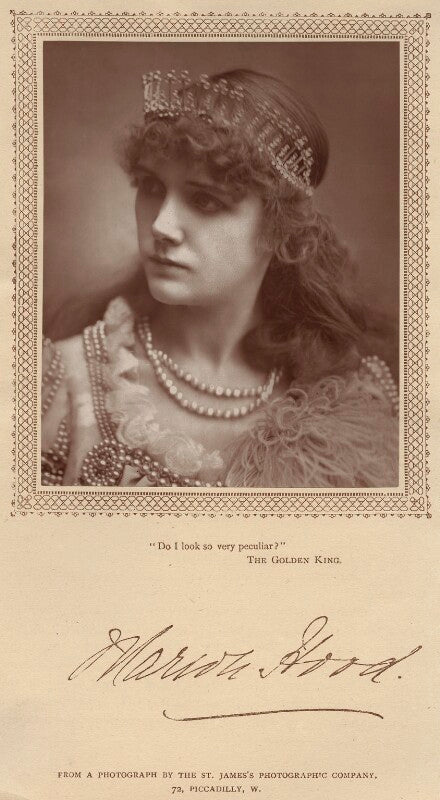Marion hood (née sarah ann isaac) npg x18576