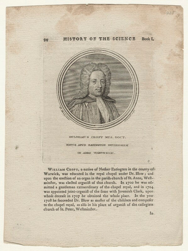 William croft npg d21084