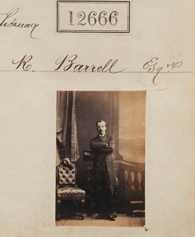 Mr R. Barrell NPG Ax62310