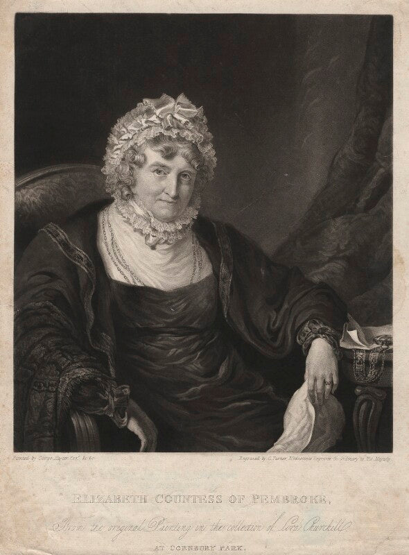 Elizabeth herbert (née spencer), countess of pembroke npg d3846